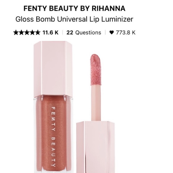 Fenty Beauty Other - Fenty Gloss Bomb Cream in Fenty Glow